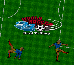 World Soccer 94 - Road to Glory
