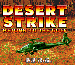 Desert Strike - Return to the Gulf