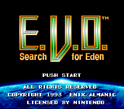 E.V.O. Search for Eden