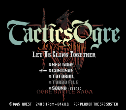Tactics Ogre - Let Us Cling Together