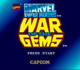Marvel Super Heroes - War of the Gems
