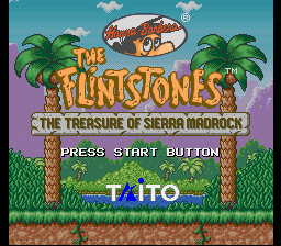 Flintstones, The - The Treasure of Sierra Madrock