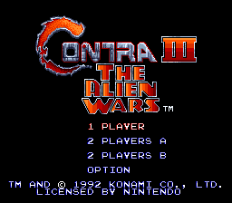 Contra III - The Alien Wars