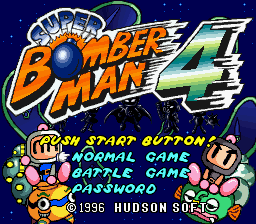 Super Bomberman 4