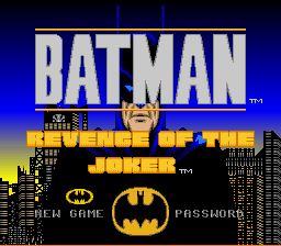 Batman - Revenge of the Joker (Prototype)