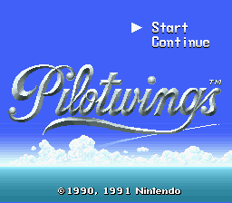 Pilotwings (1990) [RUS] [Shedevr