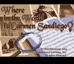 Where in the World is Carmen Sandiego