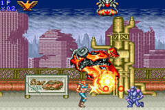 Contra Advance - The Alien Wars EX