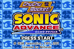 2-in-1 - Sonic Advance & Chu Chu Rocket!
