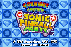 2-in-1 - Sonic Pinball Party & Columns Crown