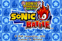 2-in-1 - Sonic Pinball Party & Sonic Battle