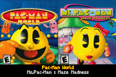 2-in-1 - Pac-Man Gamepack - Pac-Man World & Ms. Pac-Man - Maze Madness