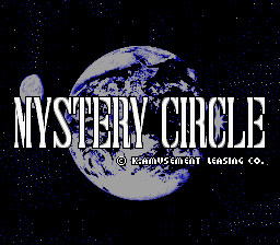 Mystery Circle