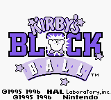 Kirby's Block Ball