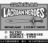 SD Gundam Gaiden - Lacroan' Heroes