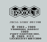 Boxxle