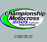 Championship Motocross 2001 featuring Ricky Carmichael