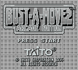 Bust-A-Move 2 - Arcade Edition