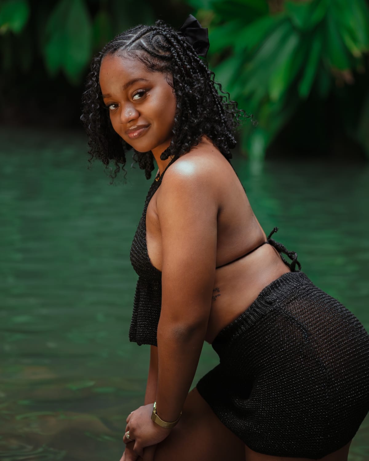 Portrait Loana, Shooting lifestyle Guadeloupe