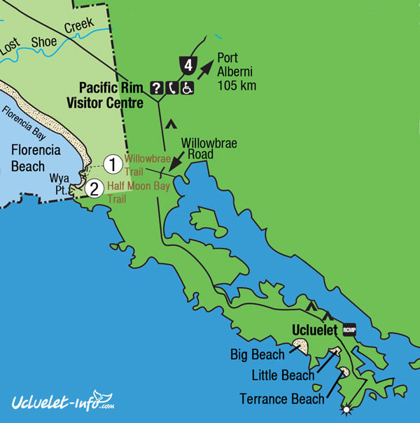 Ucluelet & Tofino beach map 4