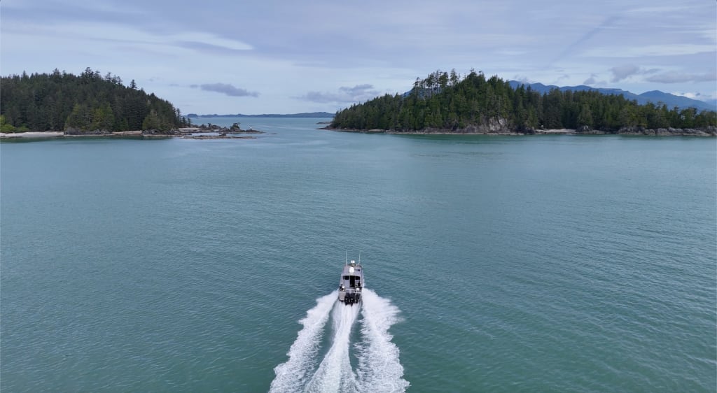 Aerial Ucluelet Salmon Seeker 3