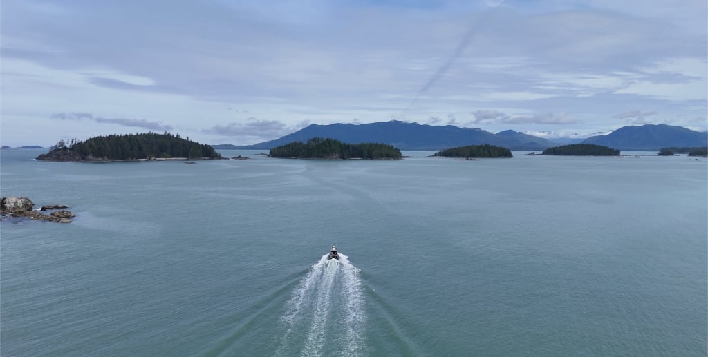 Aerial Ucluelet Salmon Seeker 6