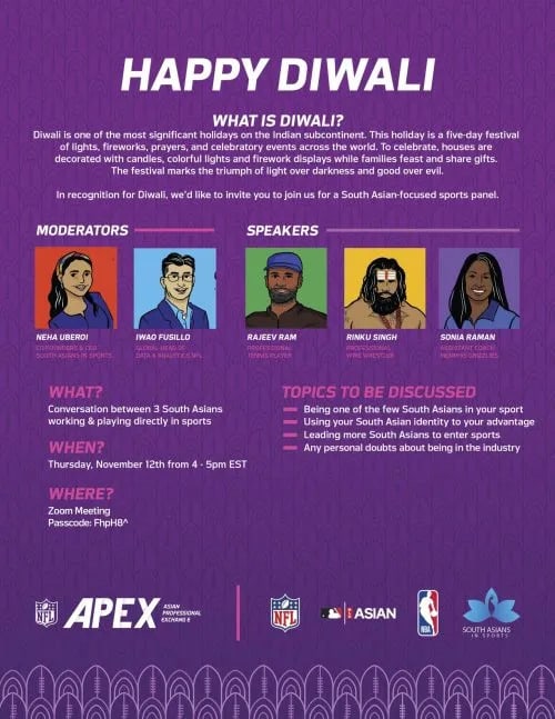 SAIS x NFL Diwali Event