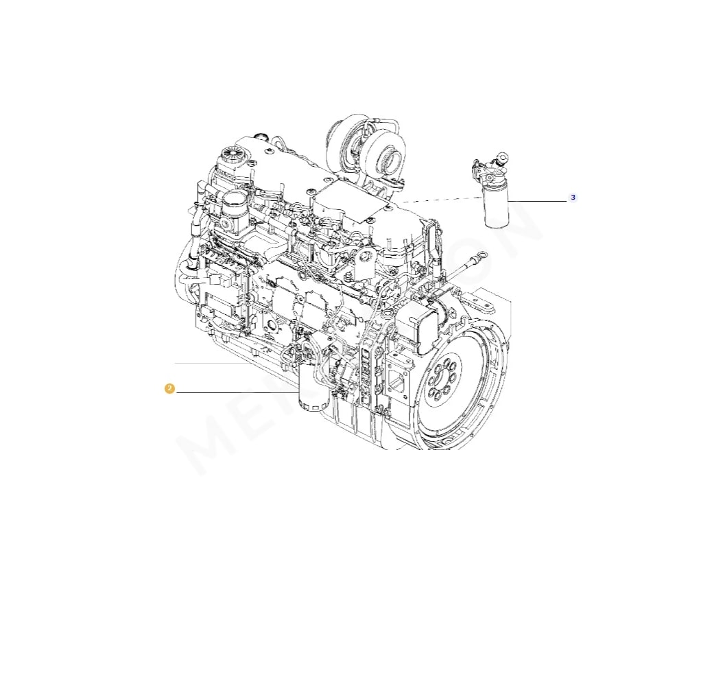 Oil Filter LA323017850 Laverda - View 2