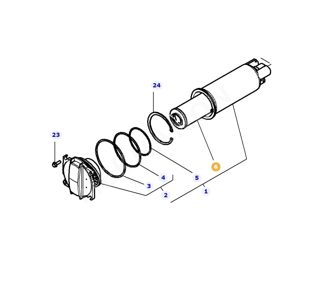AGCO Hydraulic Filter 4285174M1 Massey Ferguson - View 3