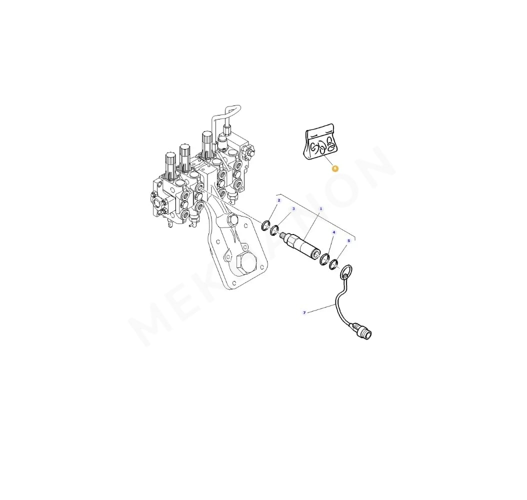 Dichtung Kit Hydraulic Coupling F514960100030 Fendt - View 2