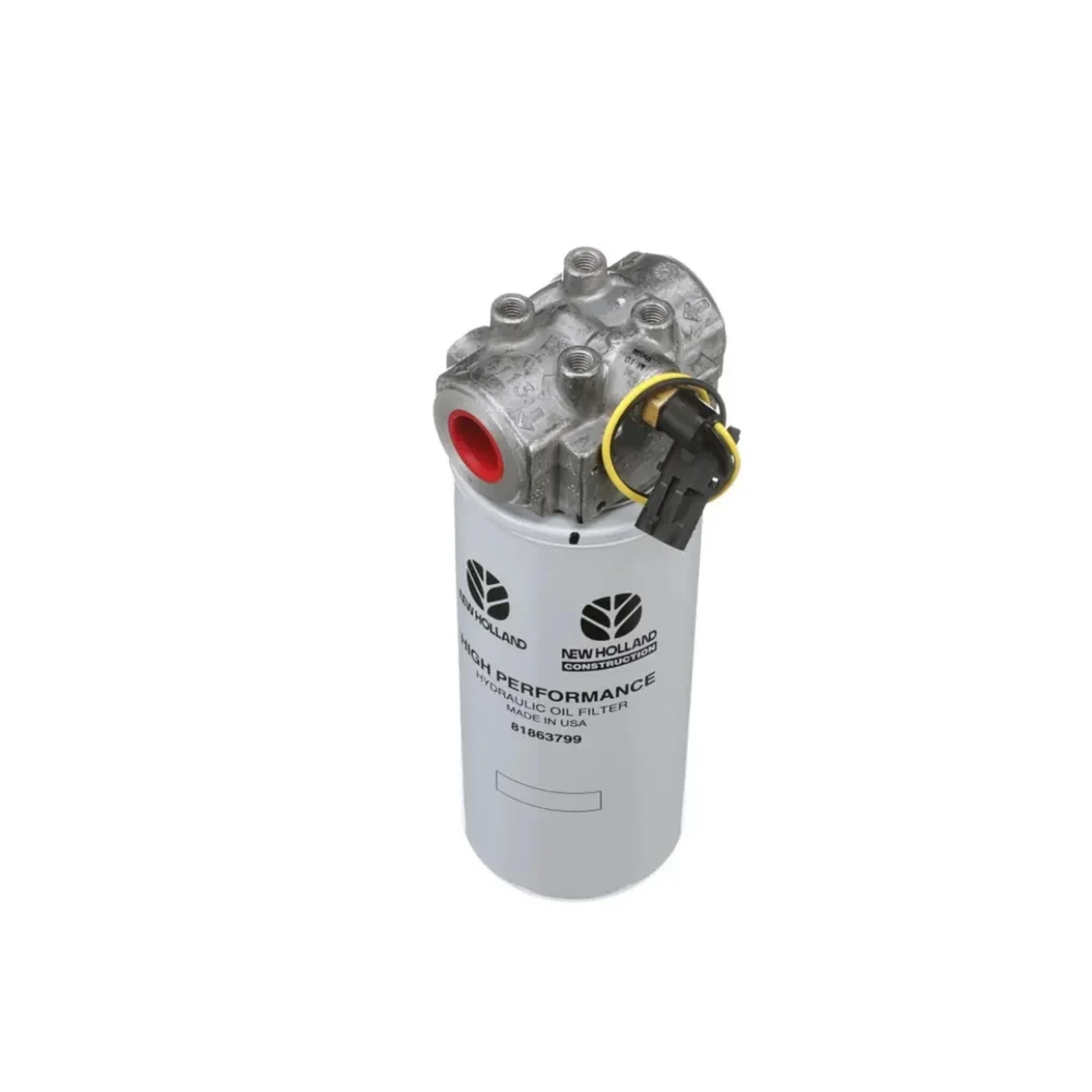 New Holland 86583920 Hydraulic Return Filter Assembly