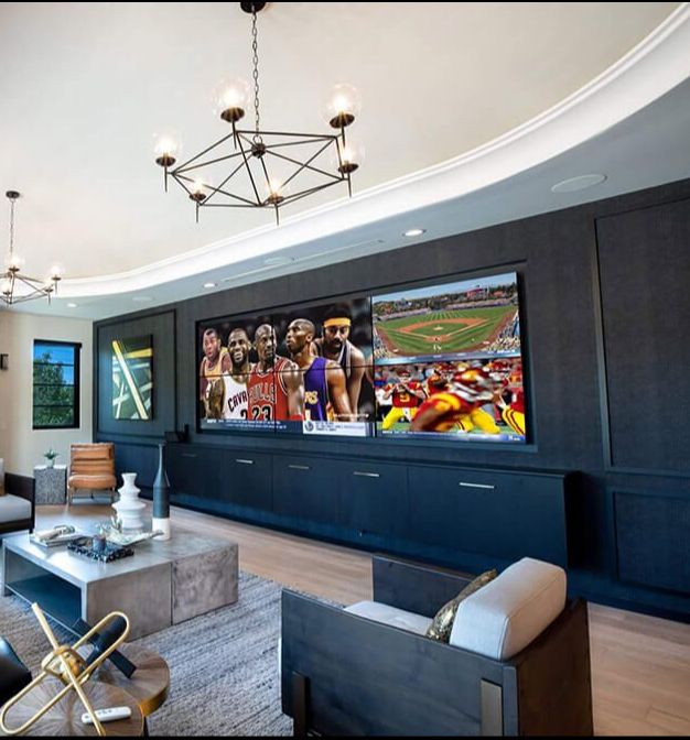 Surround Sound With Video Wall