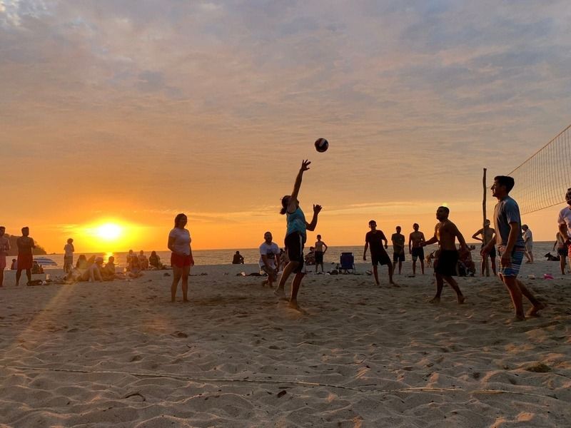 Sunset Volleyball