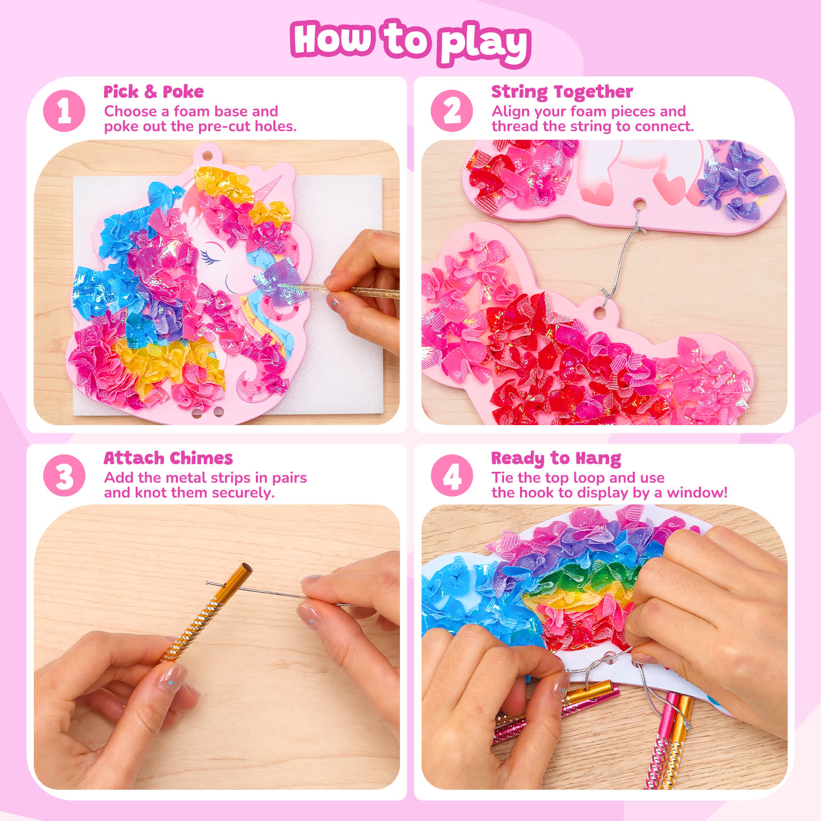 Poke in Art Kit - Unicorn (Өрөөний чимэглэл) 3