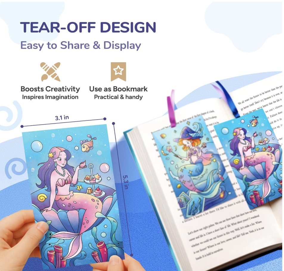 Mermaid - Watercolor Painting Book 4
