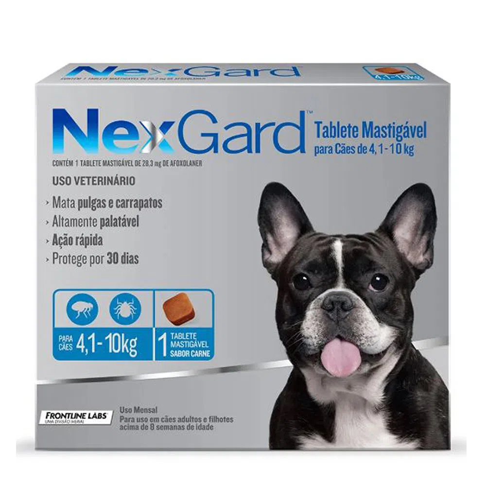 NexGard 1 tablete 28,3mg 4,1kg a 10kg NexGard 1 tablete 28,3mg 4,1kg a 10kg