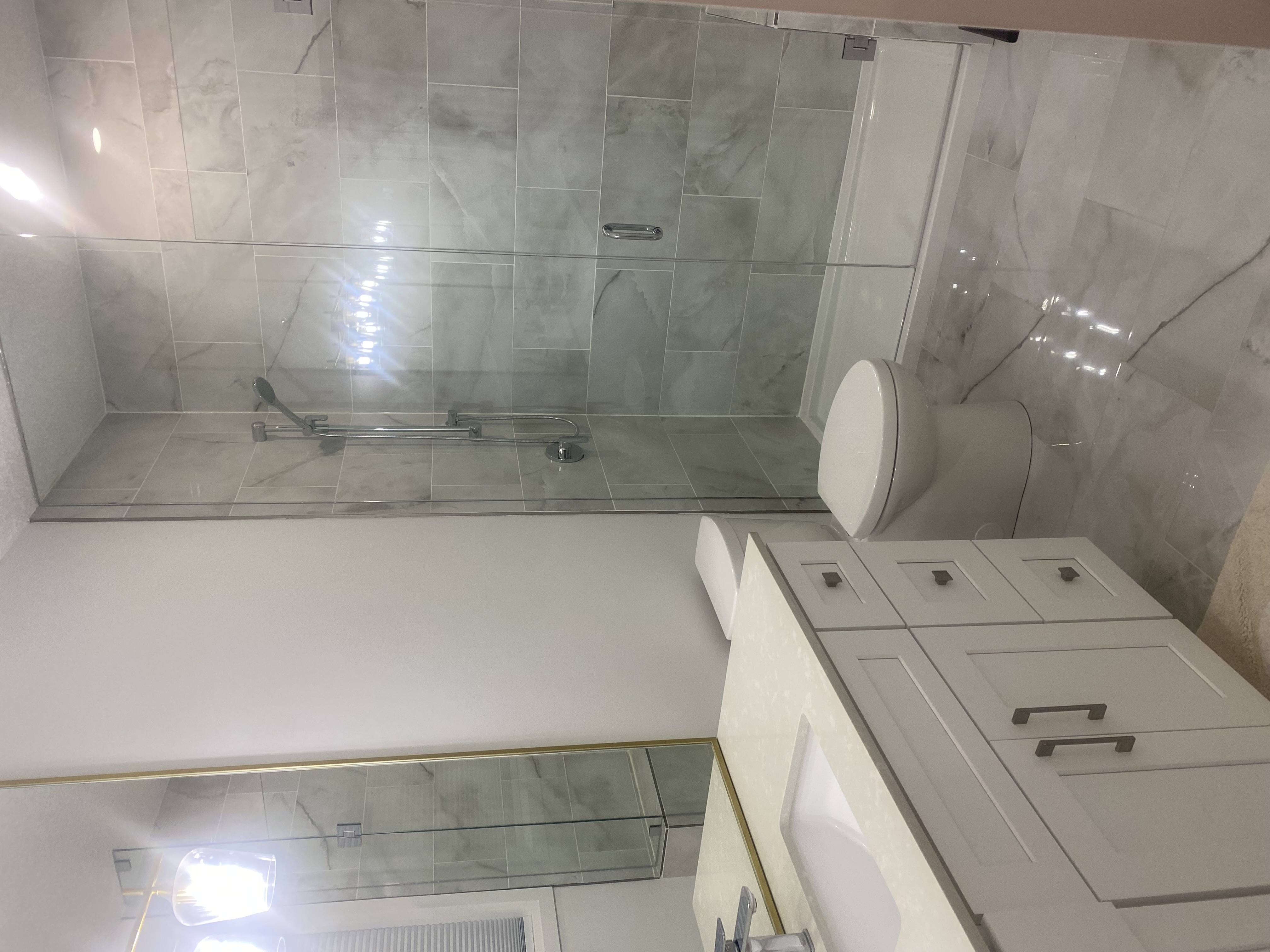 A new bathroom