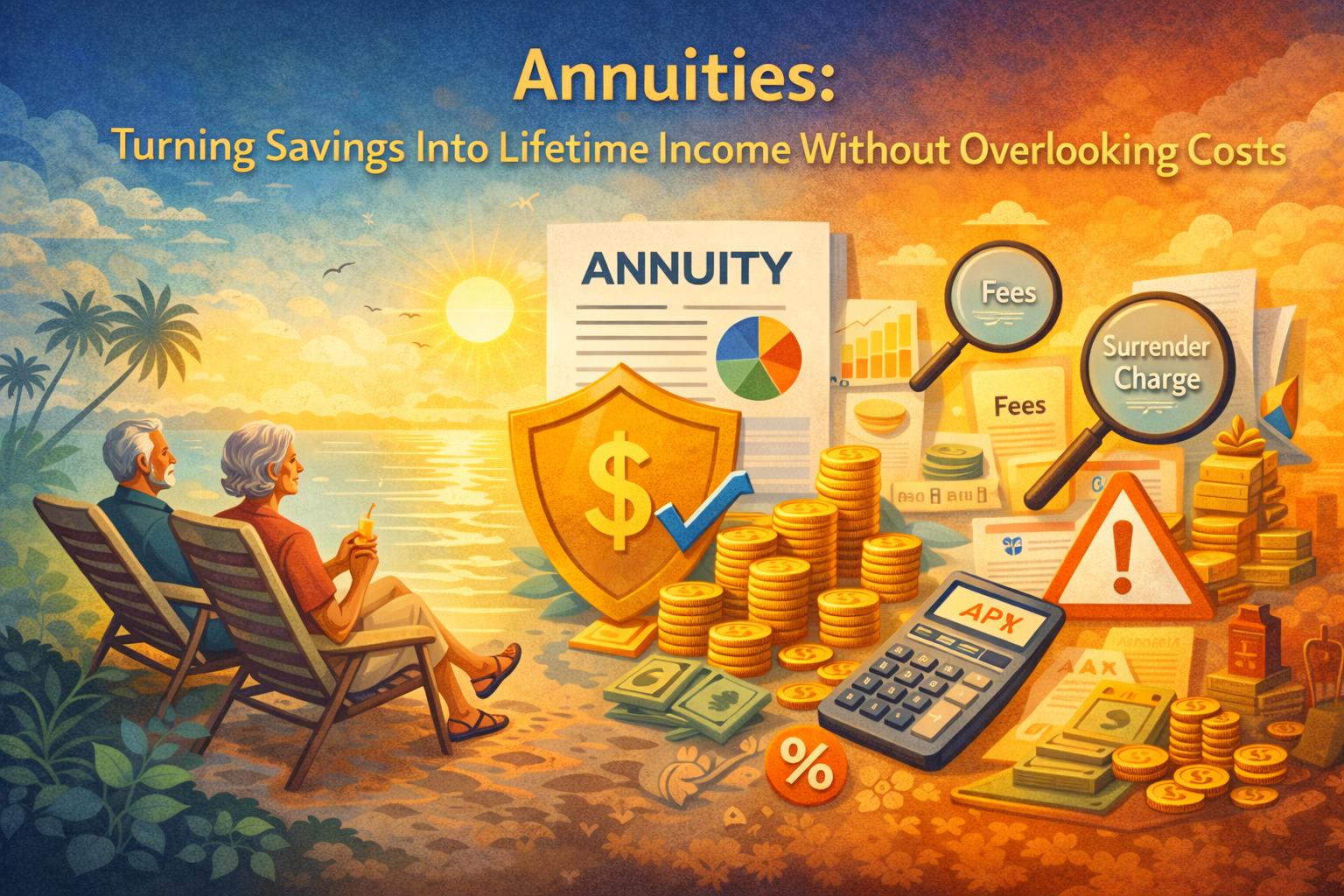 Annuities: Turning Savings Into Lifetime Income Without Overlooking Costs