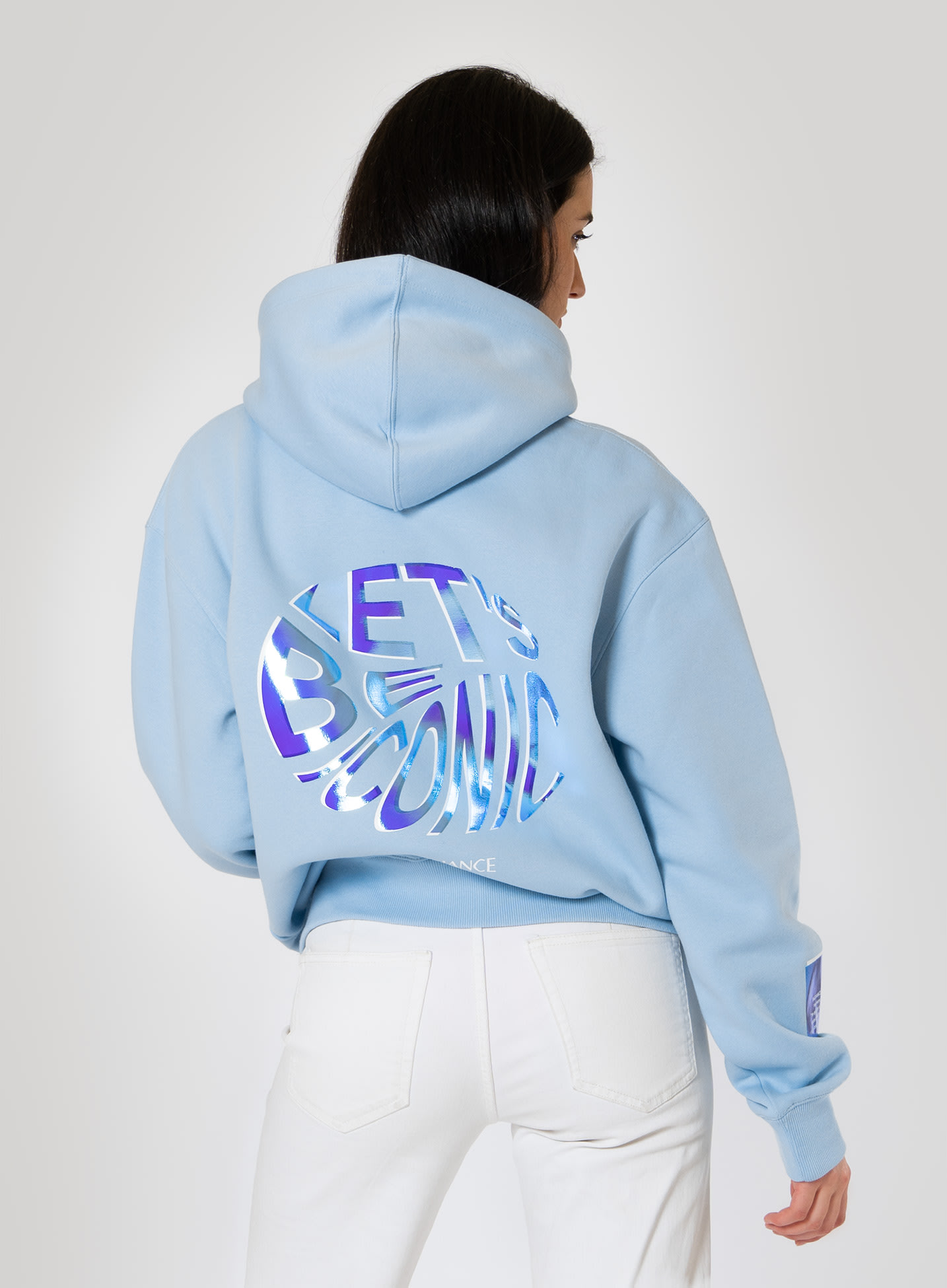 Sudadera Oversize Azul - Let's Be Iconic - Imagen 4