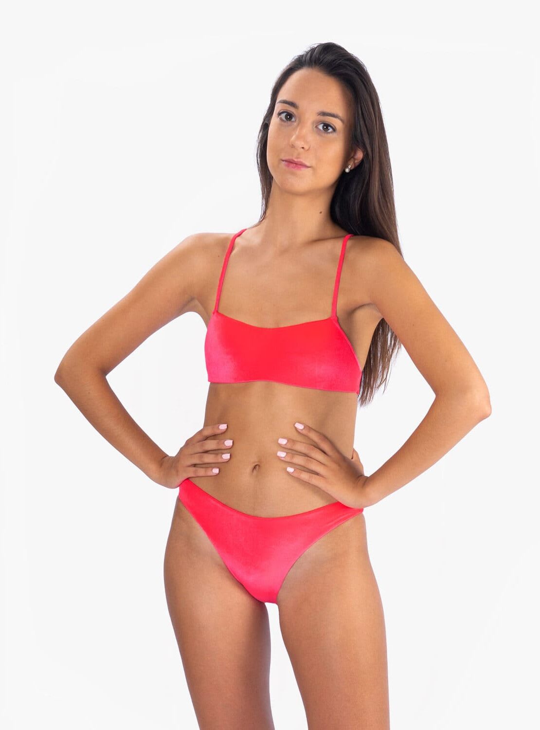 Bikini Coral Velvet