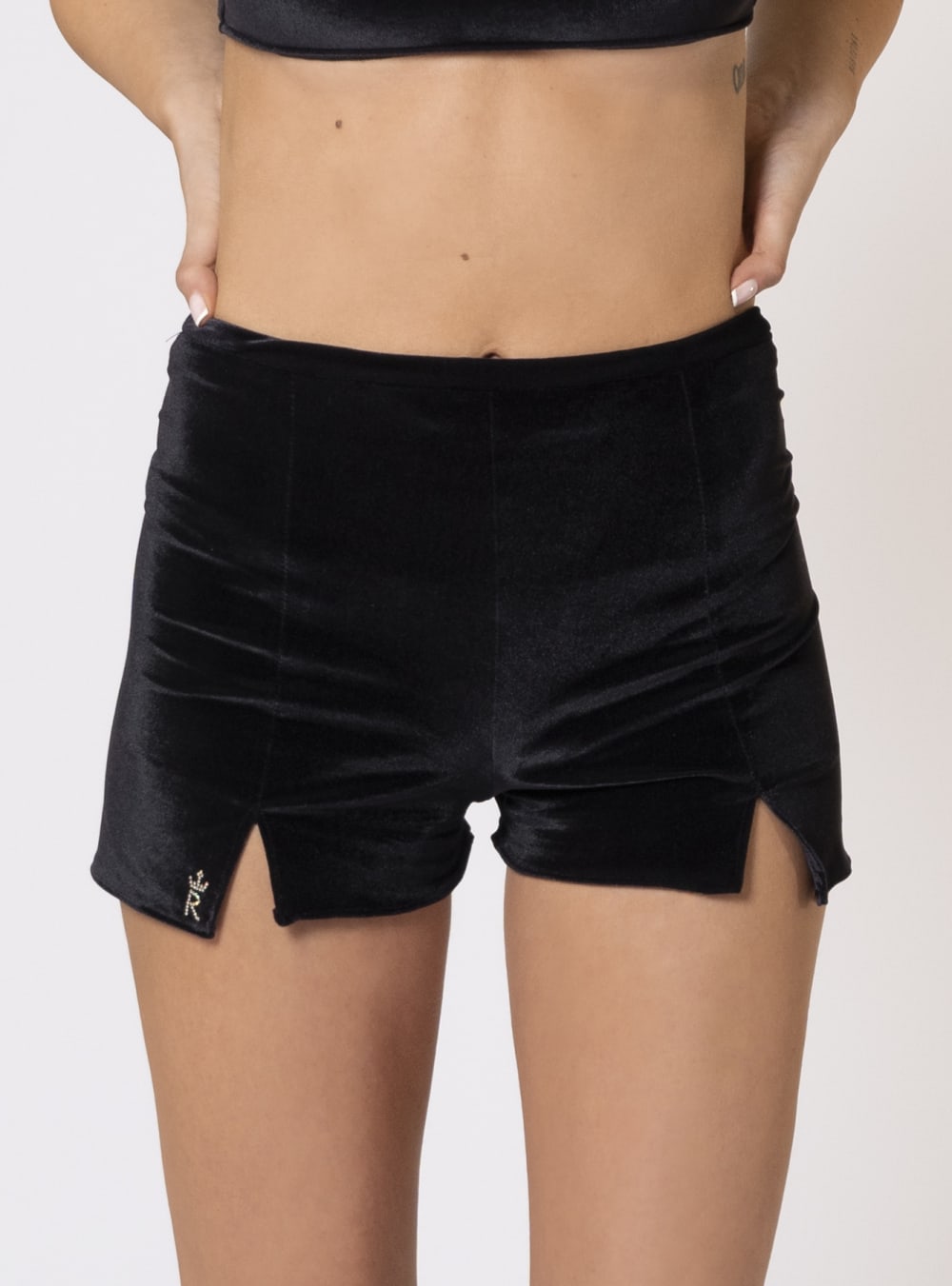 Shorts Black Velvet