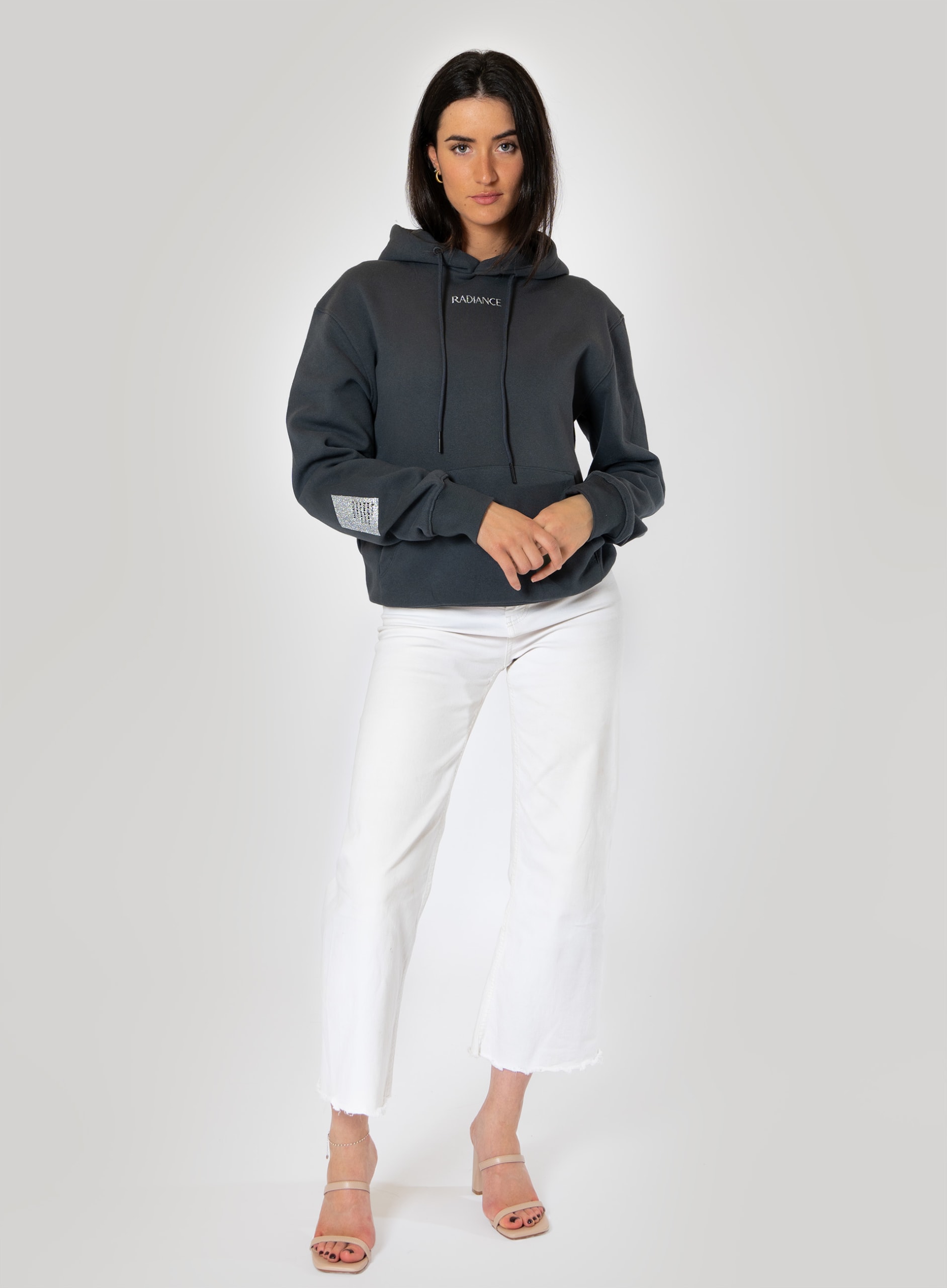 Oversized Grey Hoodie – Heaven - Image 4