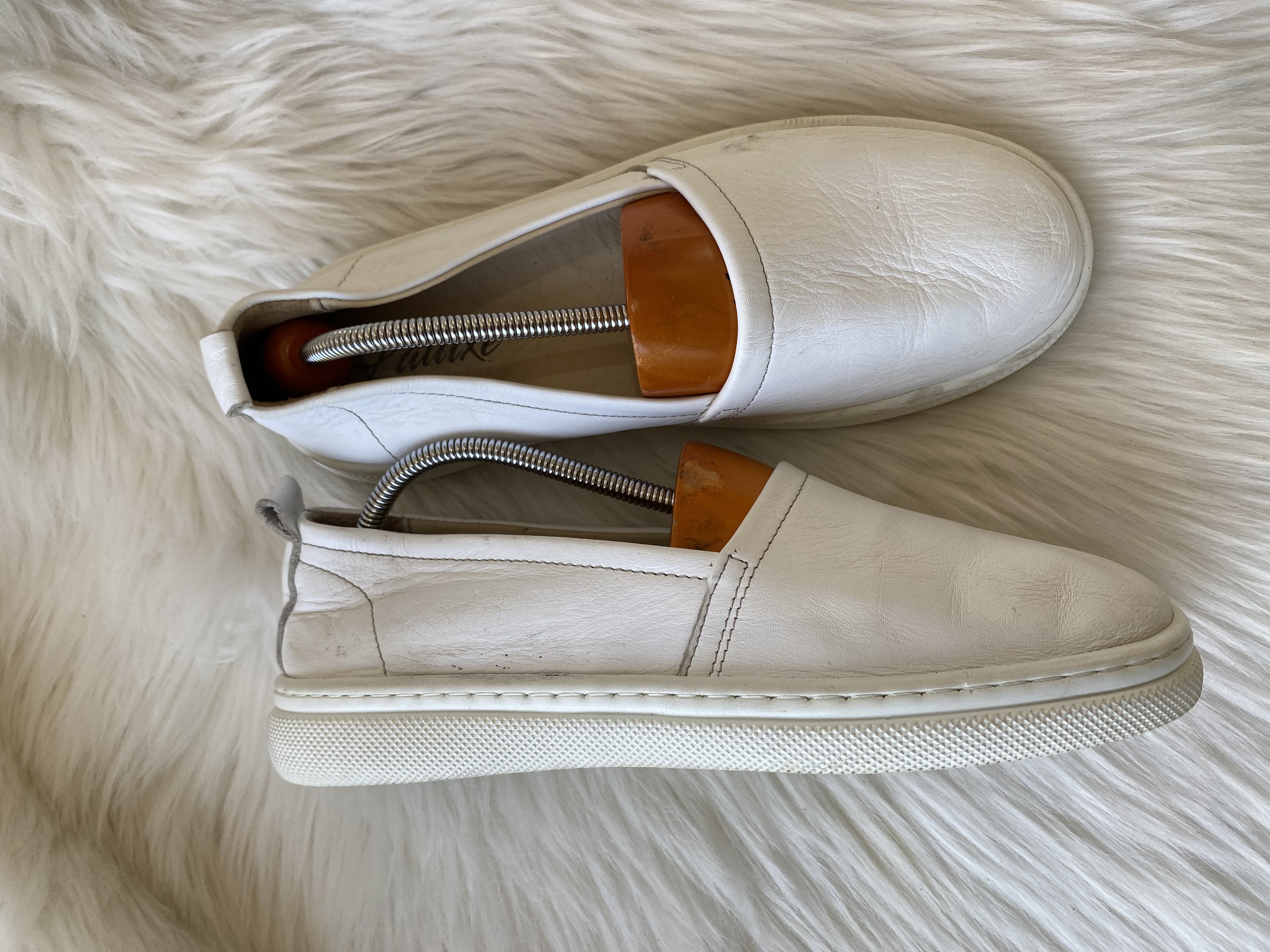 White leather Shoes