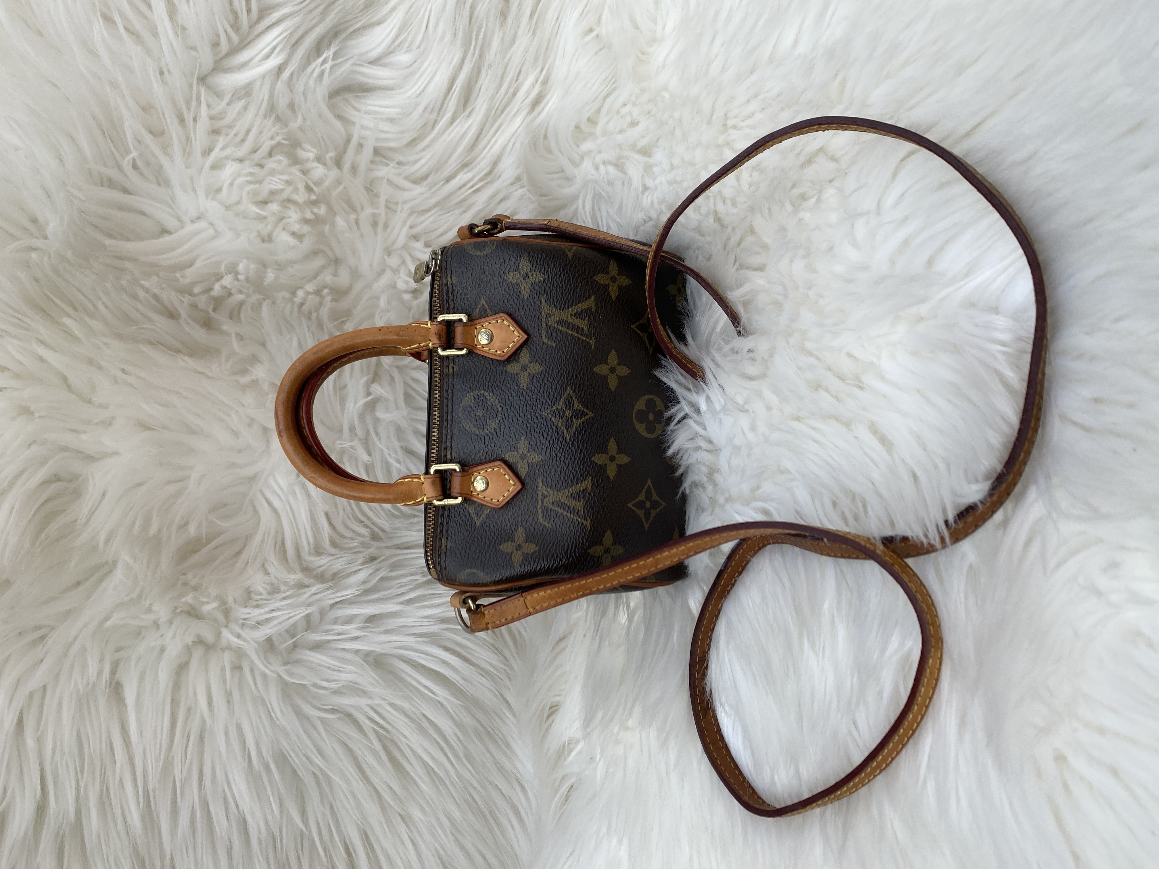 Louis  Vuitton Monogram Nano Speedy