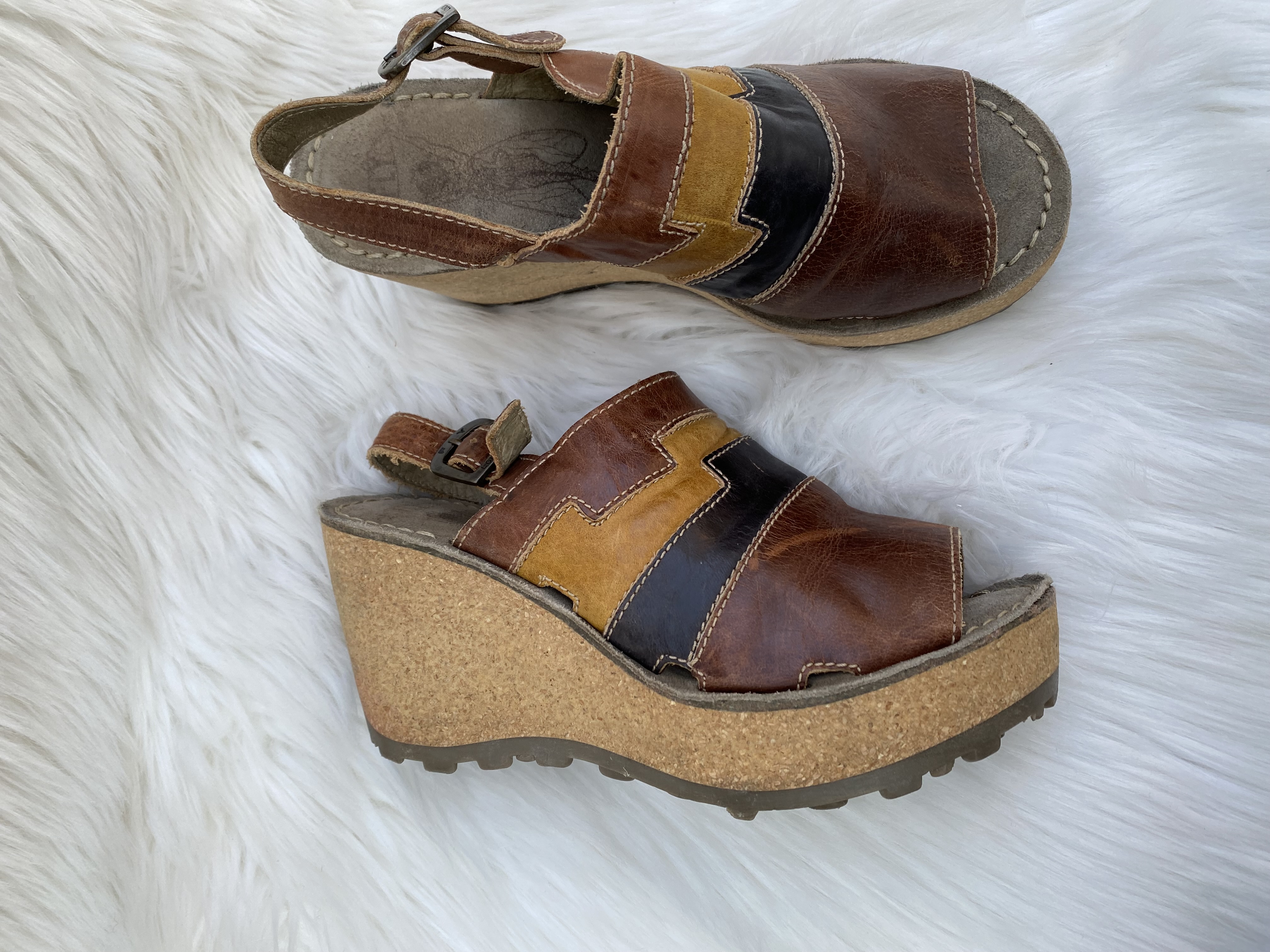 Fly London Wedge Sandals