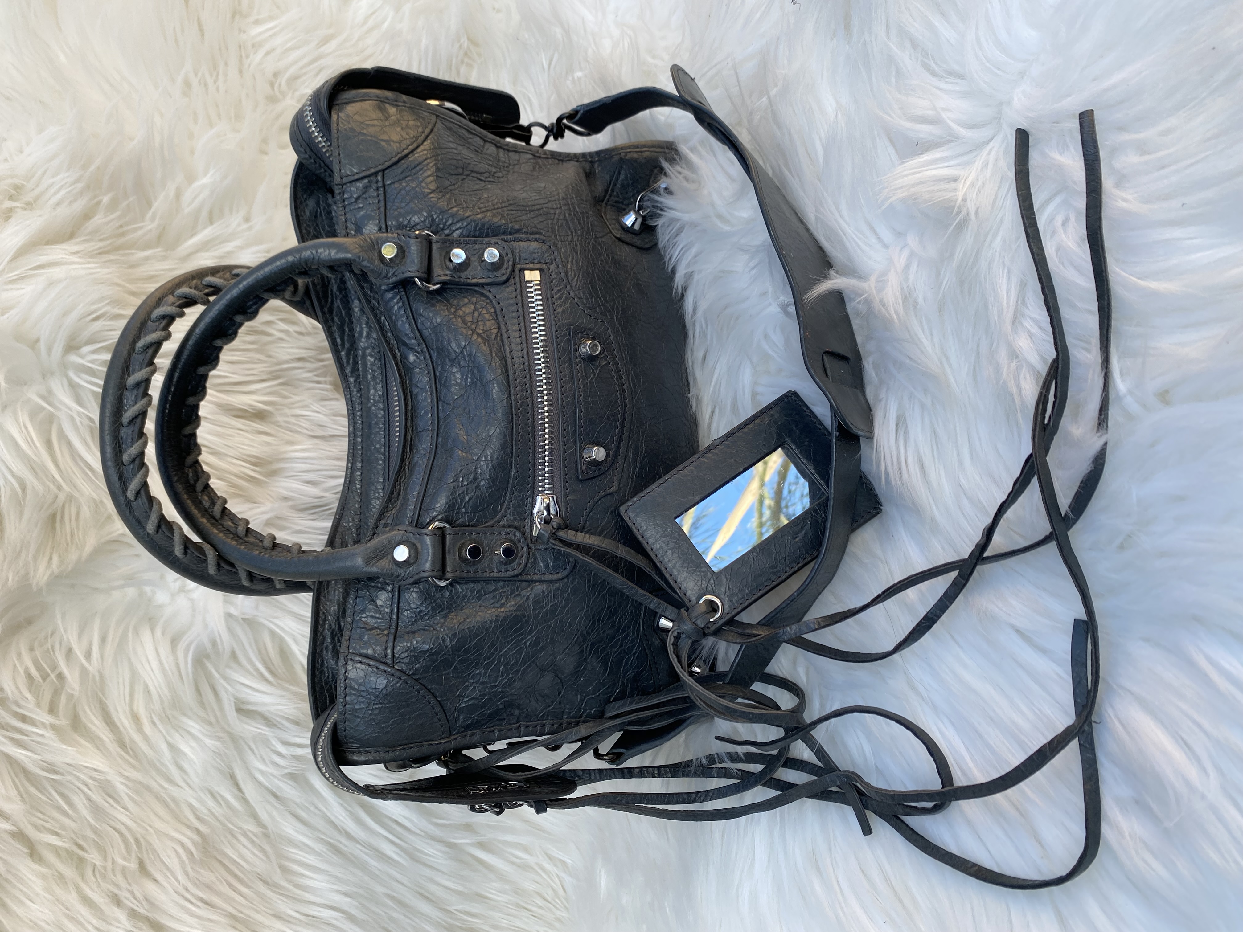 Balenciaga Classic Leather Handbag