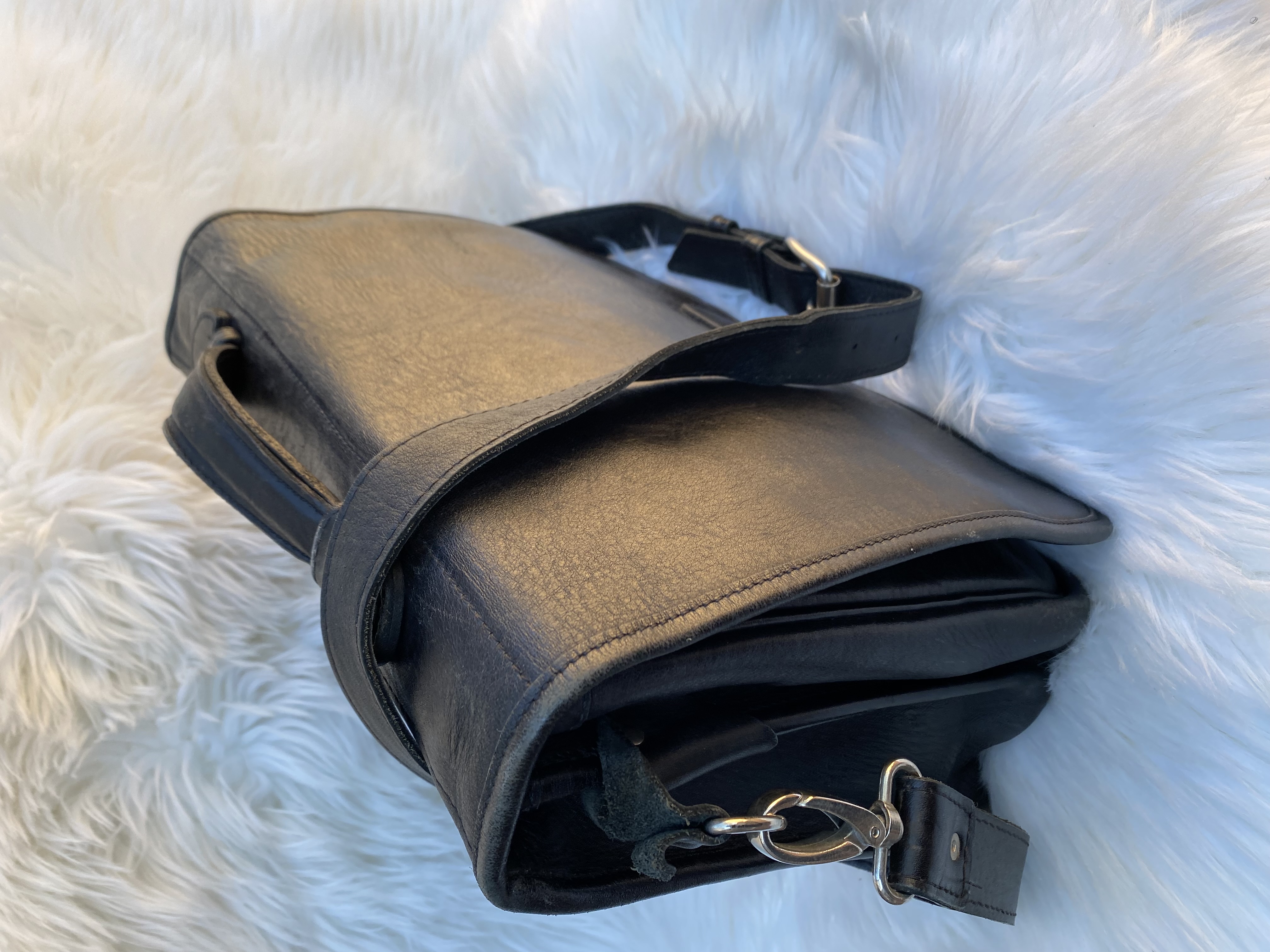 Men’s Genuine Leather Work Bag