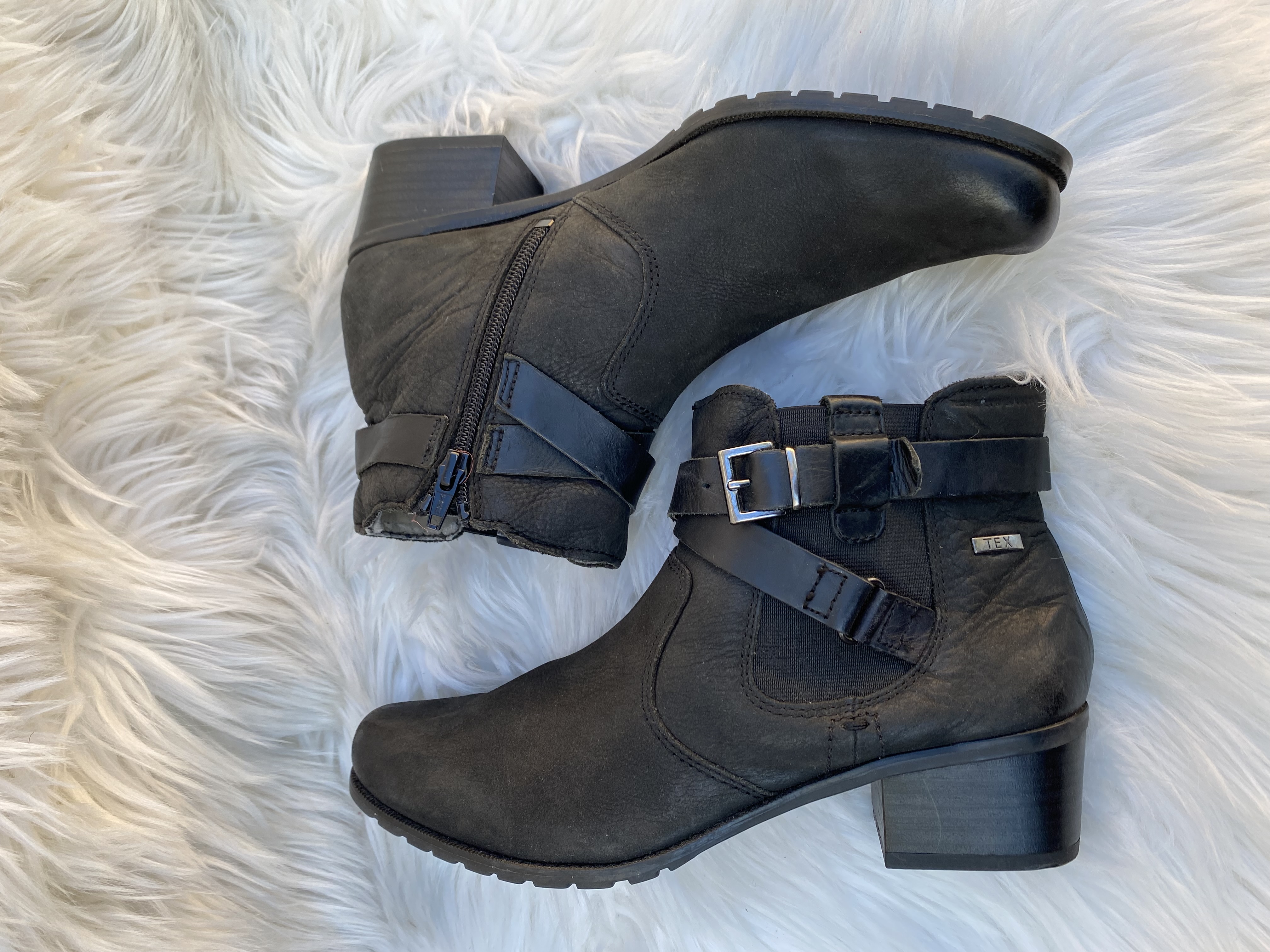 Ankle-high Leather boots