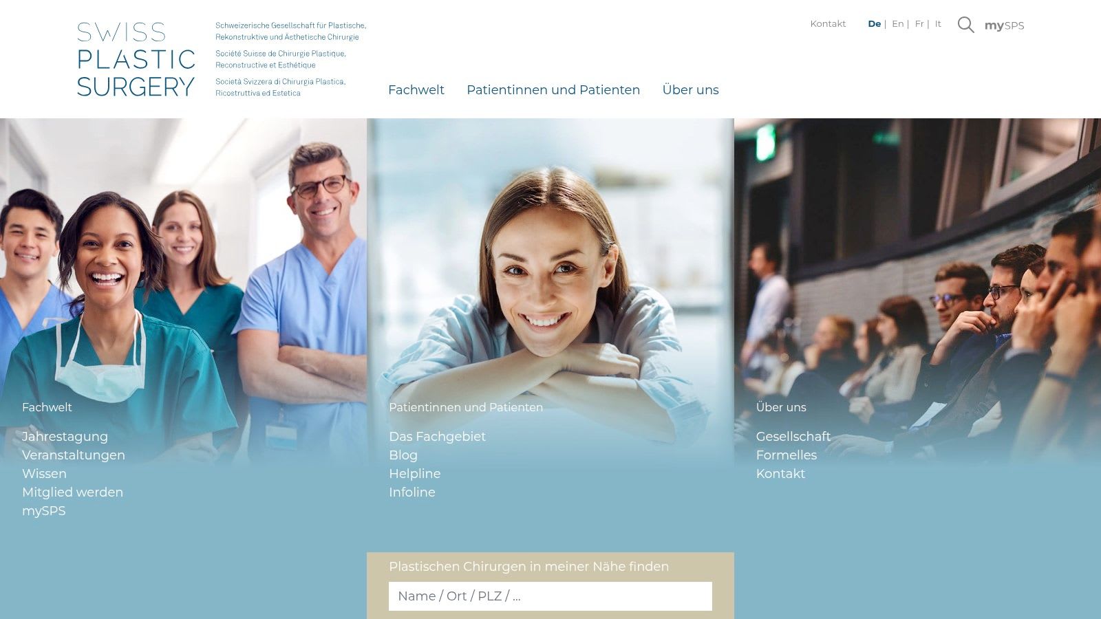 A team of medical professionals in a Swiss clinic, illustrating the high standards upheld by SSCPRE members.