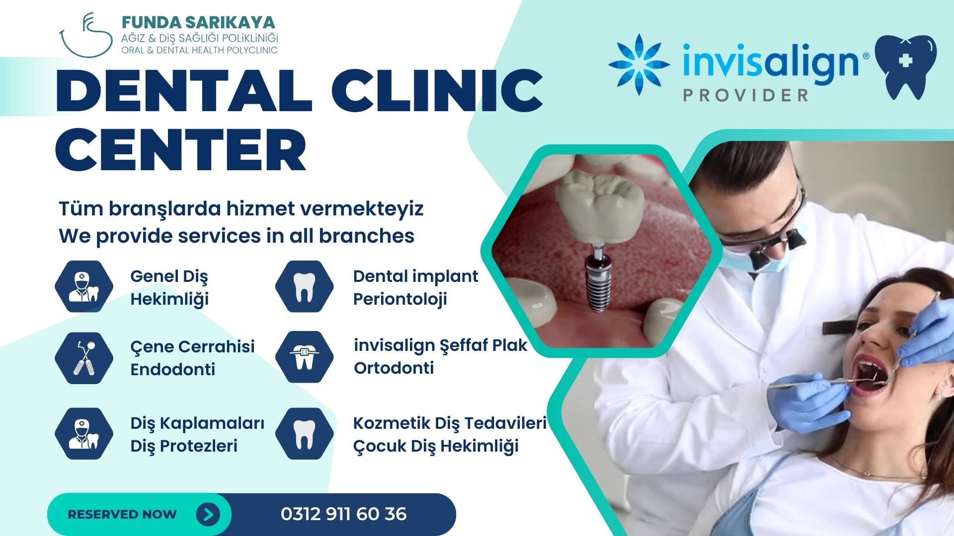 Funda Sarıkaya Ağız ve Diş Sağlığı Polikliniği - Park Oran interior